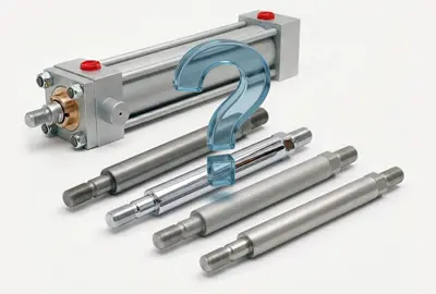 Kolbenstangenwerkstoff des Hydraulikzylinders: die richtige Wahl